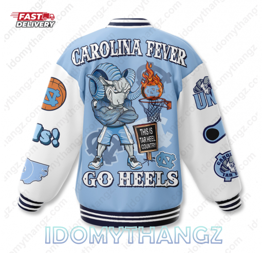 UNC Carolina Fever Baseball Jacket