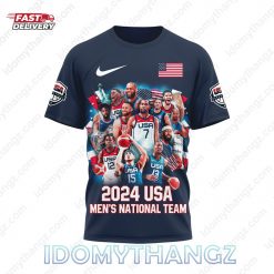 USA Basketball Dream Team Olympic Paris T-Shirt