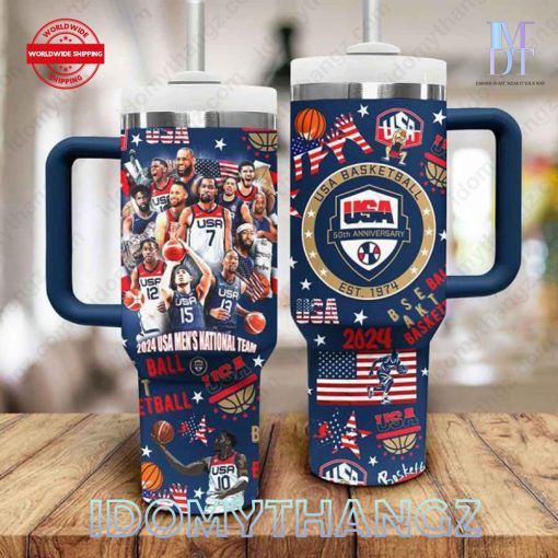 USA Basketball National Team 40 Oz Stanley Tumbler