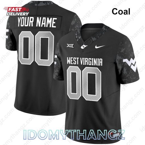 PREMIUM WEST VIRGINIA MOUNTAINEERS 2024 VAPOR FOOTBALL JERSEY