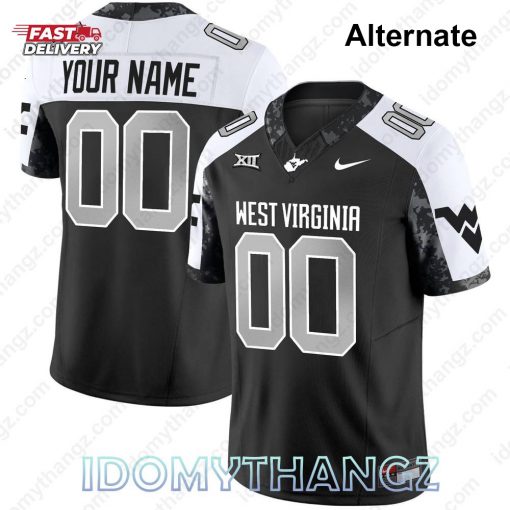 PREMIUM WEST VIRGINIA MOUNTAINEERS 2024 VAPOR FOOTBALL JERSEY