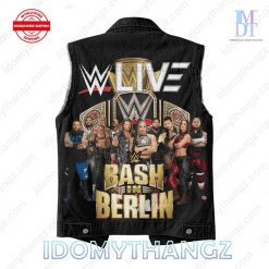 WWE Bash In Berlin Sleveeless Denim Jacket