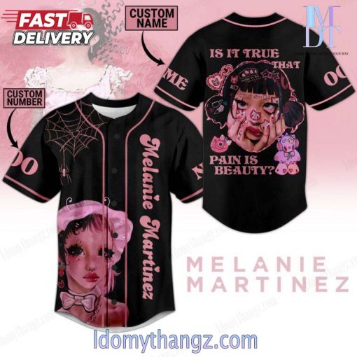 Melanie Martinez Is It True That Pain Is Beauty Custom Baseball Jersey