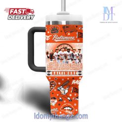 Baltimore Orioles Mascot The Oriole Bird 40 Oz Stanley Tumbler