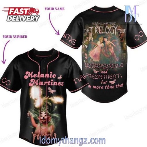 Personalized Melanie Martinez The Trilogy Tour Baseball Jersey