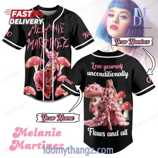 Personalized Melanie Martinez Love yourself Baseball Jersey