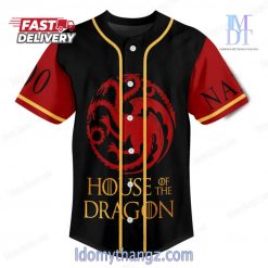 Game Of Throne Dragonstone Custom Baseball Jersey