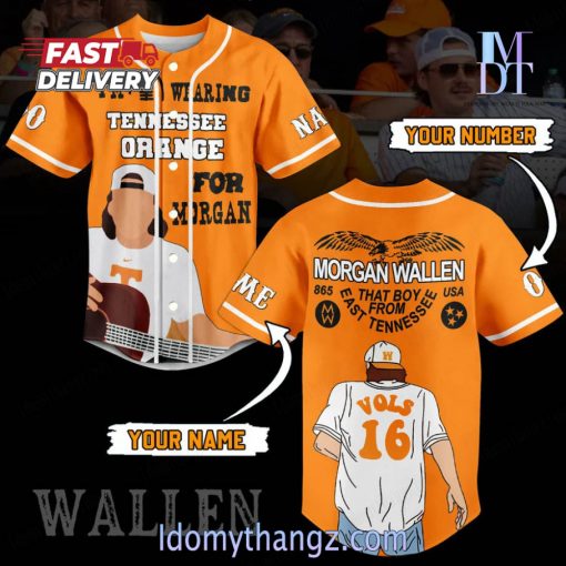 Morgan Wallen Tour 2024 Custom Baseball Jersey