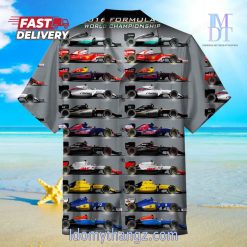 F1 Racing World Championship Series Collection Hawaiian Shirt