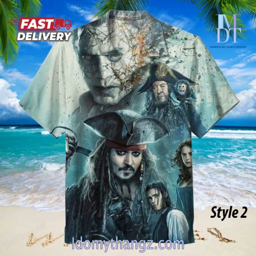 Pirates Of The Caribbean Dead Men Tell No Tales Hawaiian Shirt