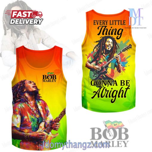 Bob Marley Every Little Thing Gonna Be All Right Tank Top