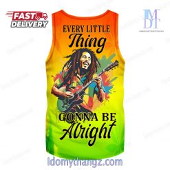 Bob Marley Every Little Thing Gonna Be All Right Tank Top