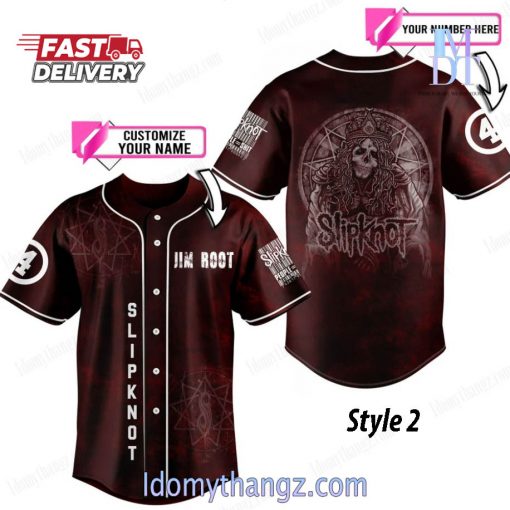 Slipknot Psychosocial Customize Baseball Jersey