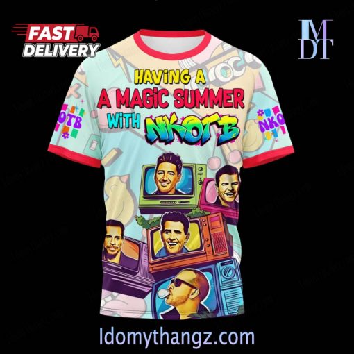 NKOTB Having A Magic Summer 2024 T-Shirt