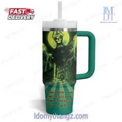 Ghost Mary On A Cross 40 Oz Stanley Tumbler