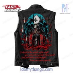 Ghost Call Me Little Sunshine Sleeveless Denim Jacket