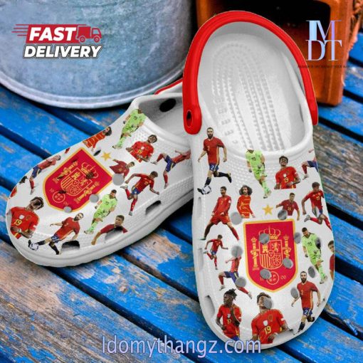 Spain Euro 2024 Champions Crocs