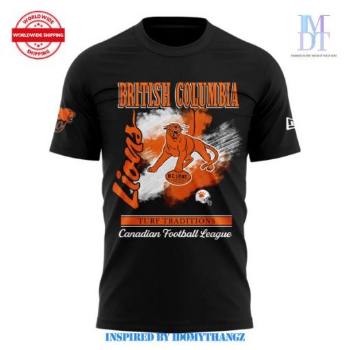 2024 British Columbia Lions New Shirt