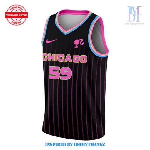 2024 Chicago Sky x Barbie Night Game Basketball Jersey