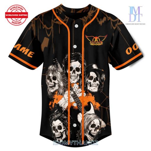 Aerosmith Crazy Baseball Jersey