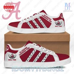 Alabama Crimson Basketball Roll Tide Stan Smith Shoes