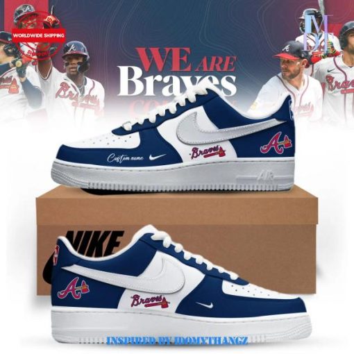 Atlanta Braves Limited Edition AF1 Shoes