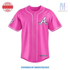 Atlanta Braves x Barbie Night Game Unisex Jersey