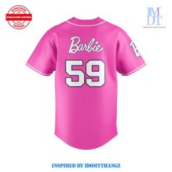 Atlanta Braves x Barbie Night Game Unisex Jersey