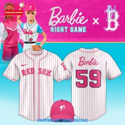 Barbie x Red Sox 2024 Limited Edition Baseball Jersey