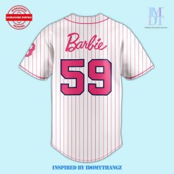 Barbie x Red Sox 2024 Limited Edition Baseball Jersey