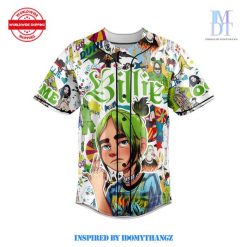 Billie Eilish Not My Responsibility Custom Baseball Jersey