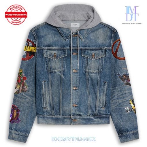 Borderlands Psycho For You Hooded Denim Jacket