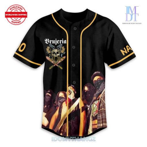 Brujeria Mexorcista Tour 2024 Baseball Jersey