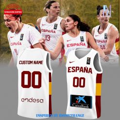 Camiseta FIBA Espana 2024 Women Basketball Jersey