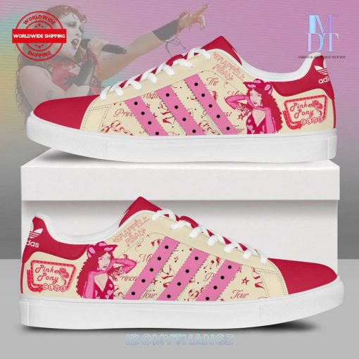 Chappell Roan Pink Pony Club Stan Smith Shoes