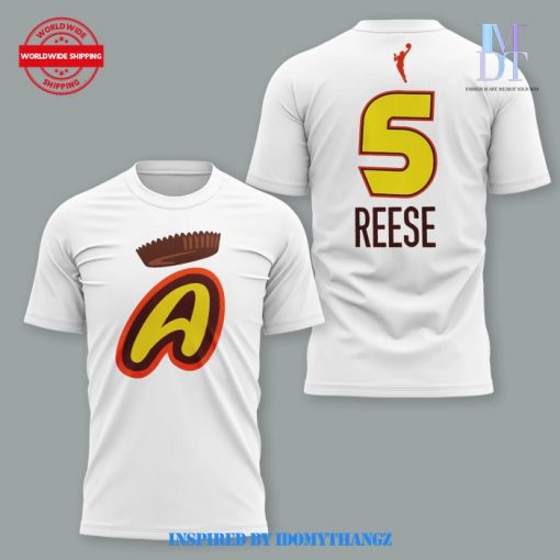 Chicago Sky Reese Angel White Shirt