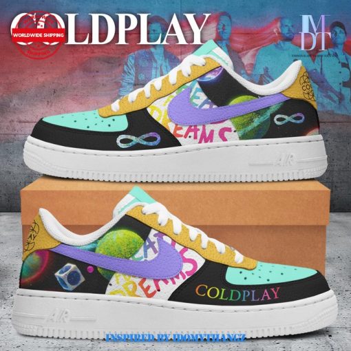 Coldplay Color Dream Air Force 1