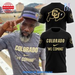 Colorado Buffaloes We Coming Black Shirt 2024