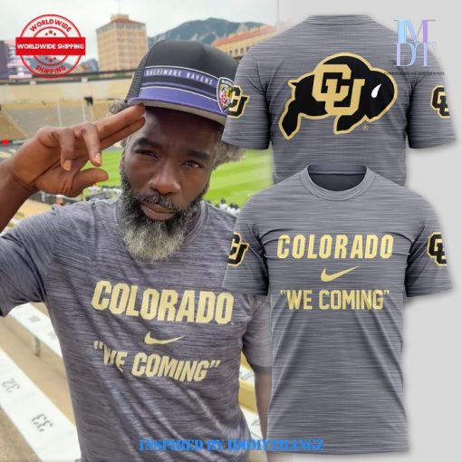 Colorado Buffaloes We Coming Grey Shirt 2024