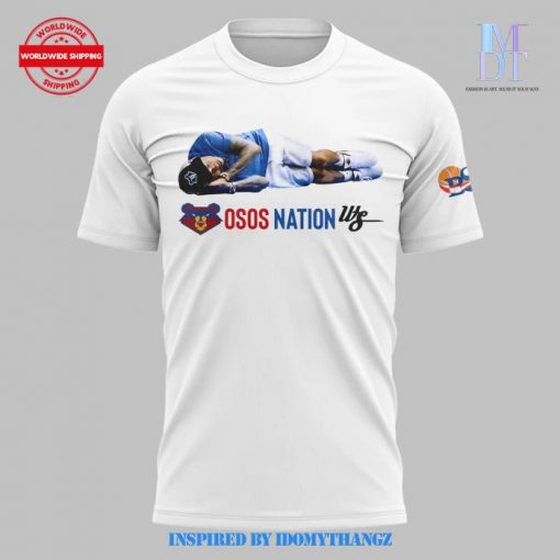 De Manati OSOS Nation White Tee Shirt