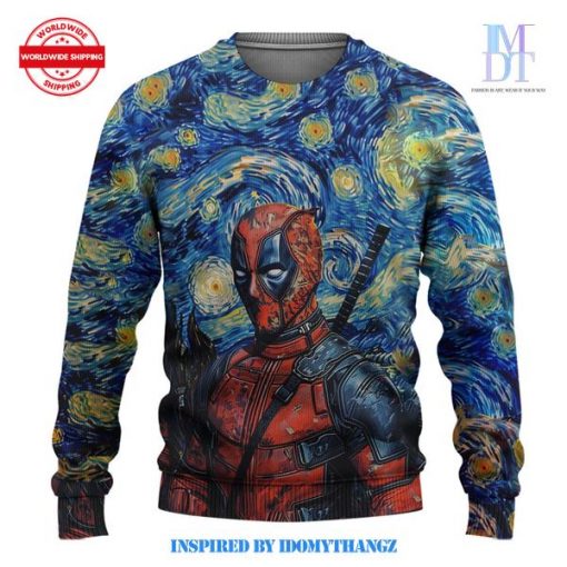 Deadpool Marvels Christmas Sweater