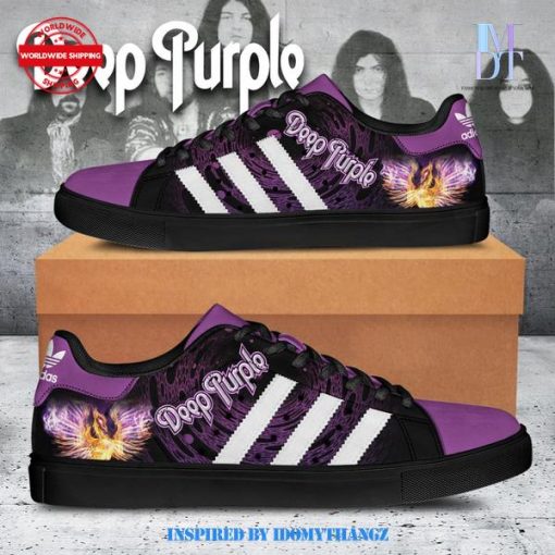 Deep Purple Lazy Sod Stan Smith Shoes