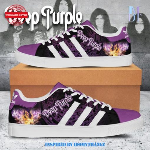 Deep Purple Lazy Sod Stan Smith Shoes