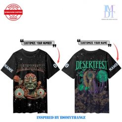 DesertFest Custom Name Oversize Shirt