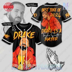 Drake Best Joke Of 2024 Custom Baseball Jersey