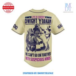 Dwight Yoakam Live In Concert Custom Baseball Jersey