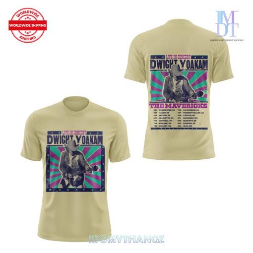 Dwight Yoakam The Mavericks Tour 2024 3D Shirt