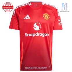 EPL Manchester United 2024/2025 Home Kit Custom Football Jersey