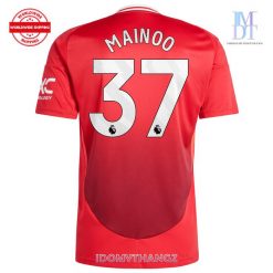 EPL Manchester United 2024/2025 Home Kit Custom Football Jersey