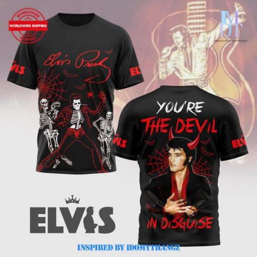 Elvis Presley The Devil In Disguise 3D Shirt